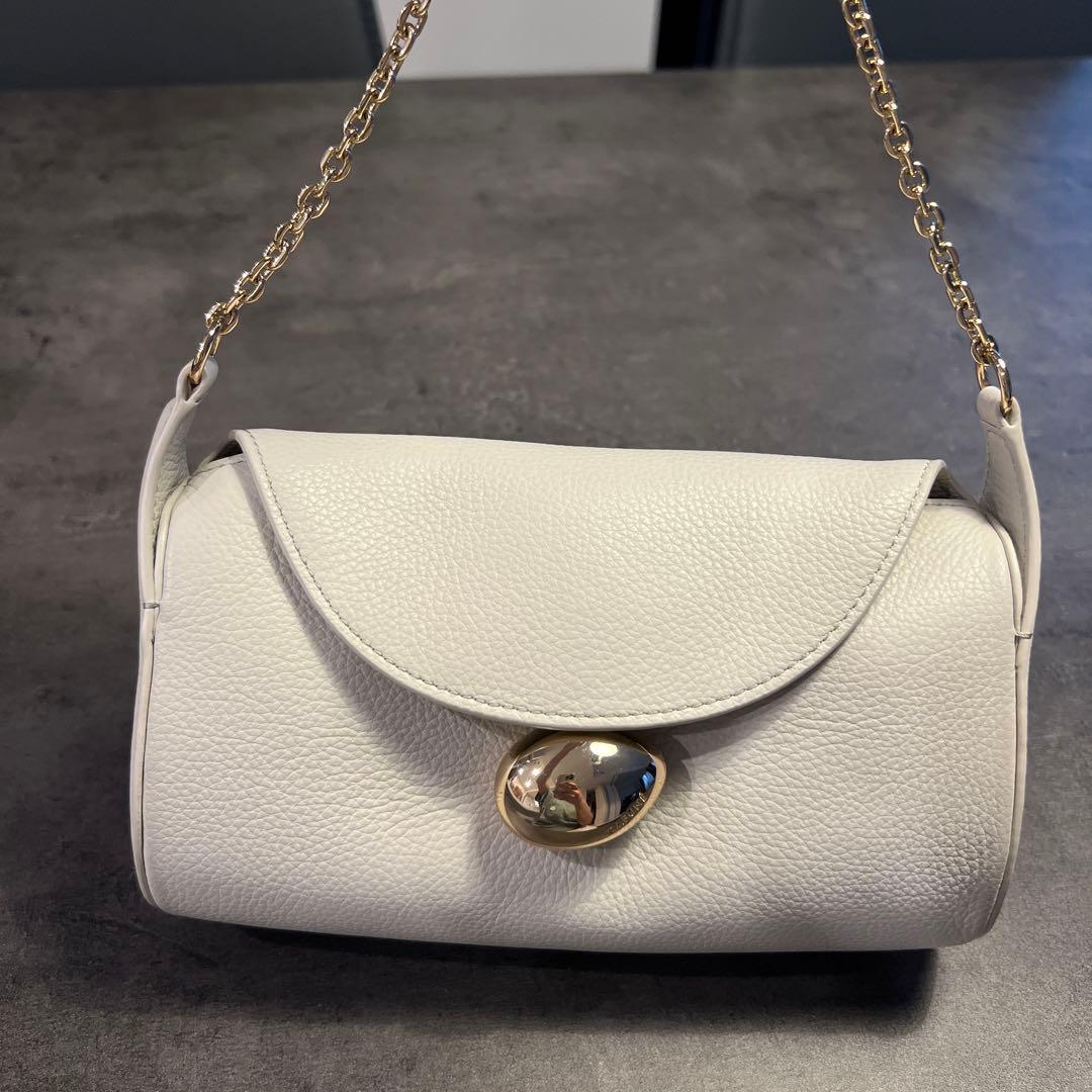 CDFUNE バック　チェーン　ホワイト　ゴールド CAFUNÉ | Official Online Store | Modern Women Accessories – Cafuné