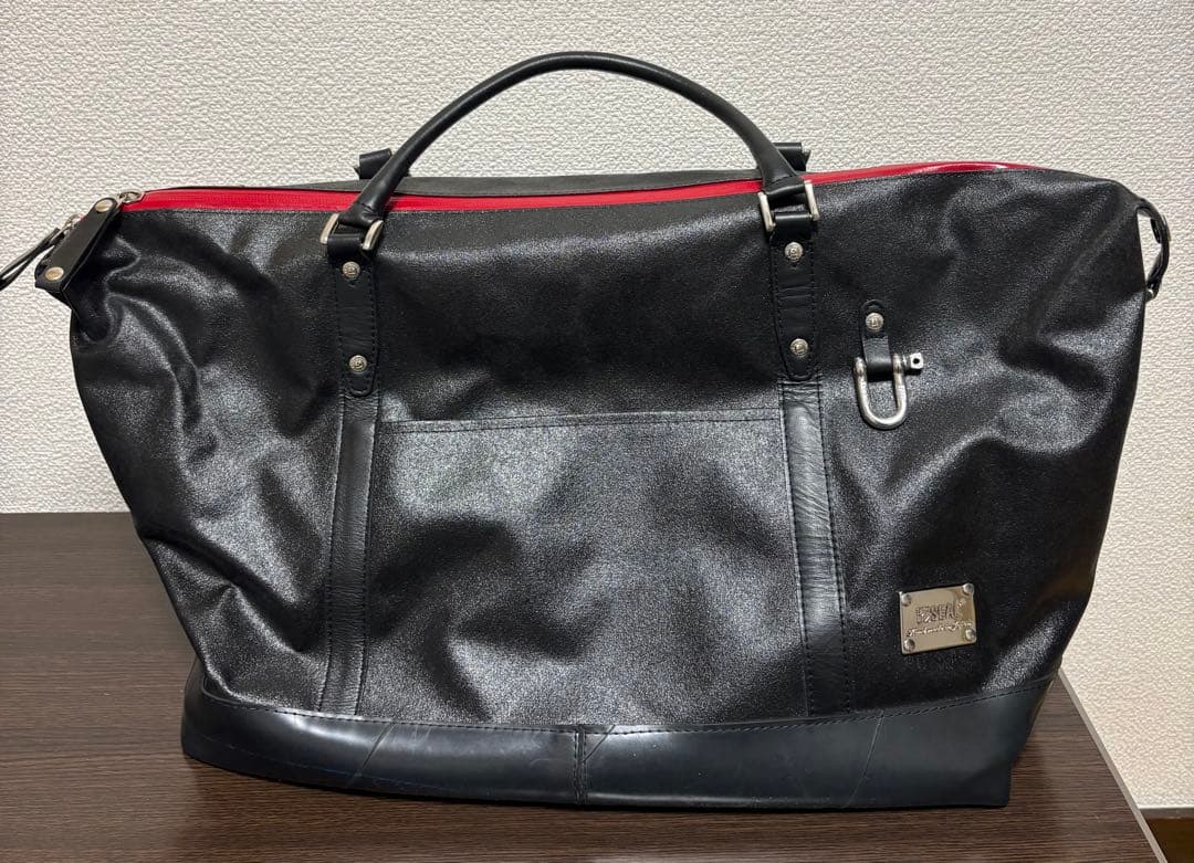 SEAL × 森野帆布 コラボ 2way トラベルボストンバッグ　防水レッド SEAL表参道本店ブログ】カジュアルな新色が入荷したボストンバッグをご