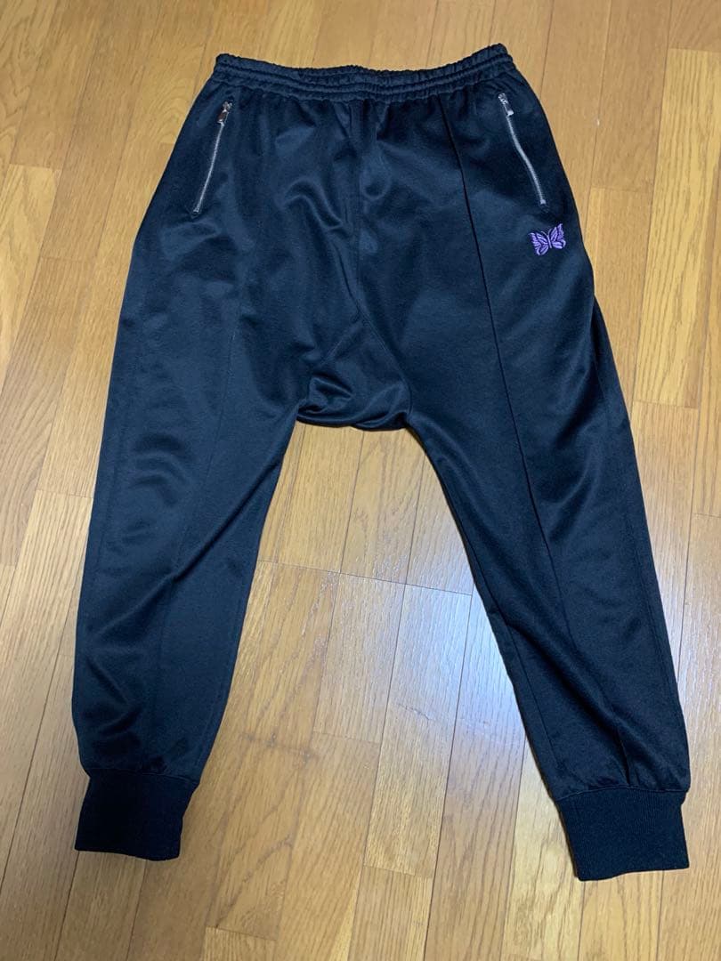 パンツ needles Sarouel Track Pant BLACK M Needles『Sarouel Track Pant-Poly Smooth』(Black) – Reggieshop