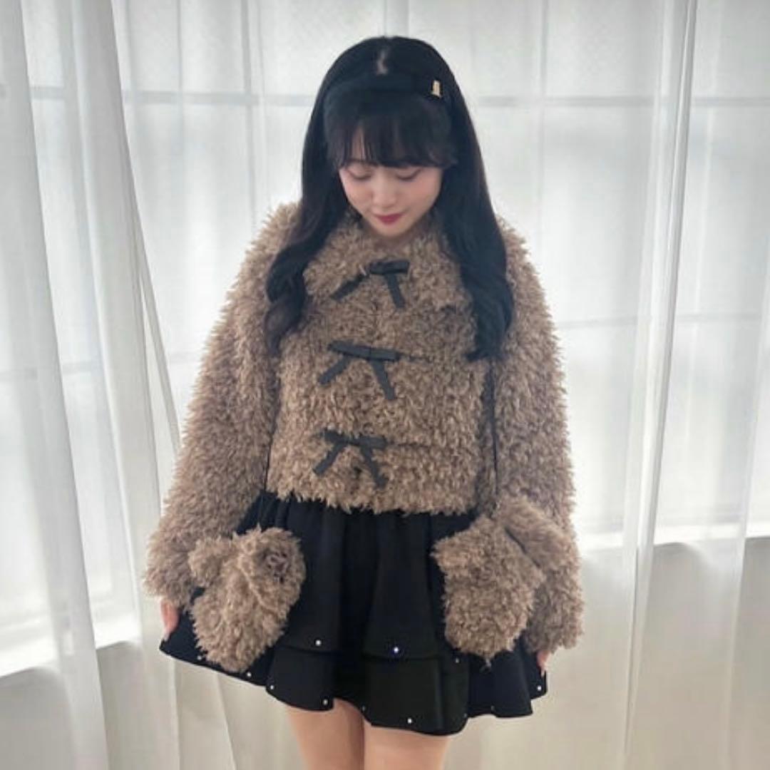evelyn ミトン付きリボンファーコート zz-EVY-530_11-1.jpg?1768355280