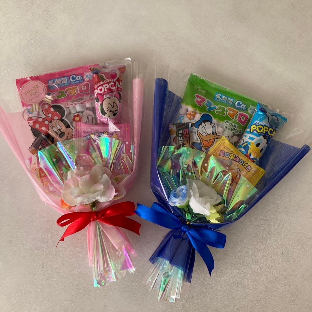 ⭐️プチブーケ お菓子ブーケ⭐️ ネコポス箱発送 2本セット