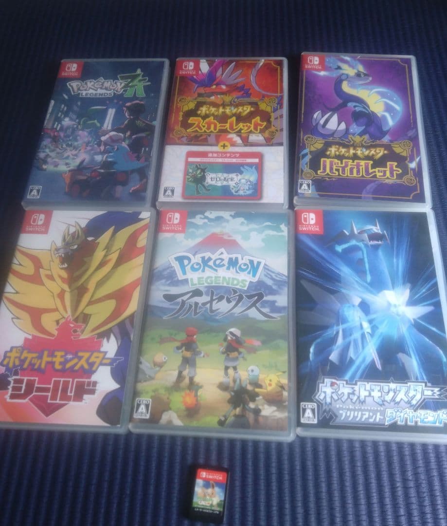 ポケットモンスター Nintendo Switch ソフト 7本セット Switch2と「Pokémon LEGENDS Z-A」のセット商品，9月5日に抽選販売を