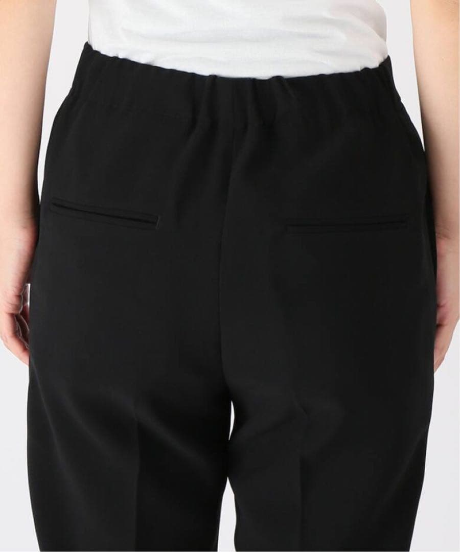 CINOH/チノ 】 CROP BLACK パンツ サイズ36 - メルカリ