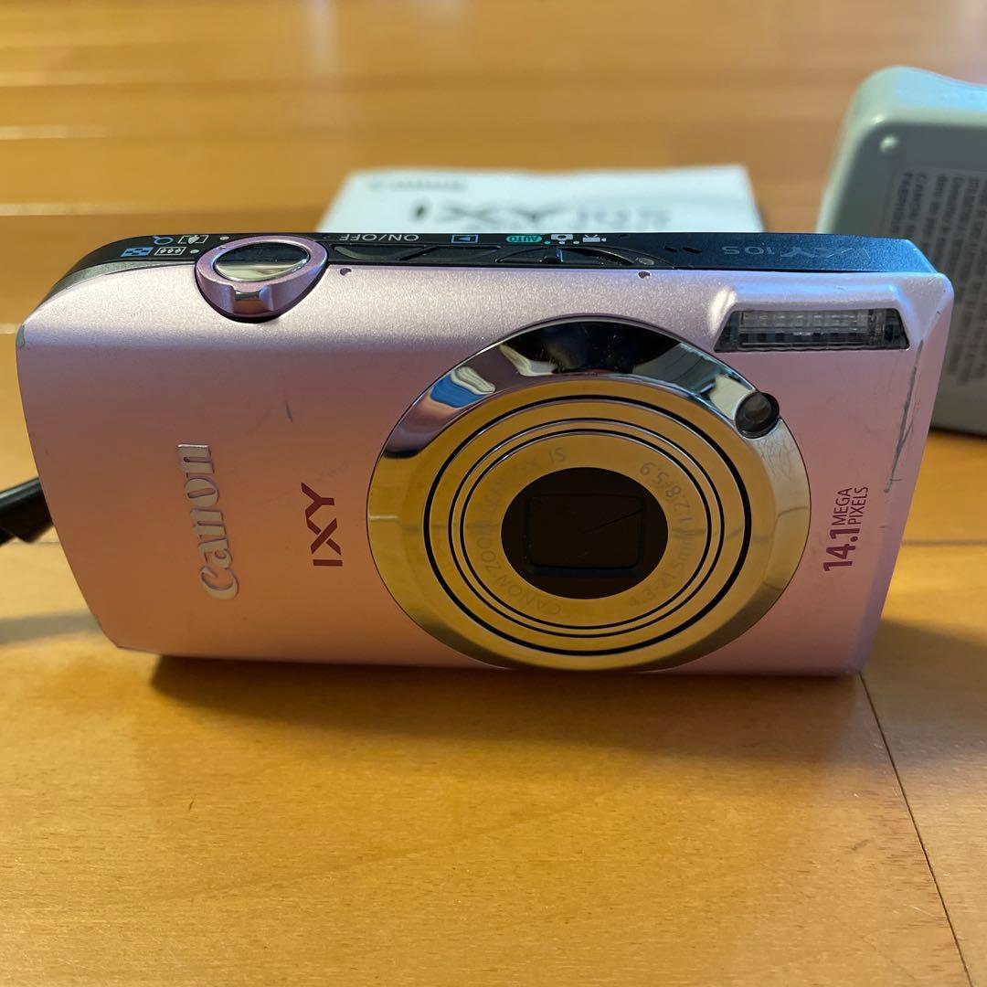 Canon IXY 10S ピンク 本体と付属品 Canon IXY 10S ピンク デジタルカメラ 1410万画素 - メルカリ