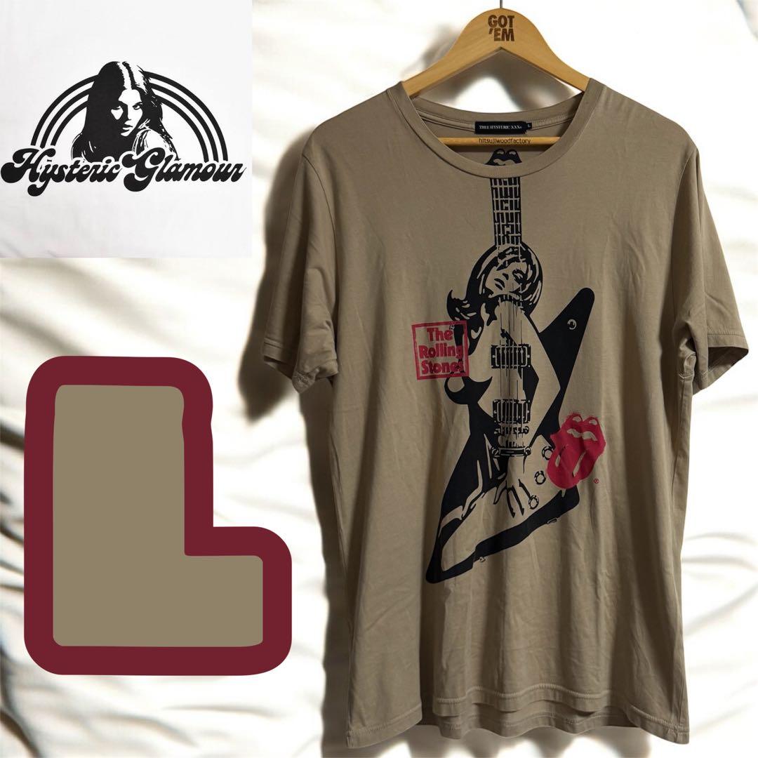 ヒステリックグラマー Rolling Stones ギターガールTシャツ - メルカリ