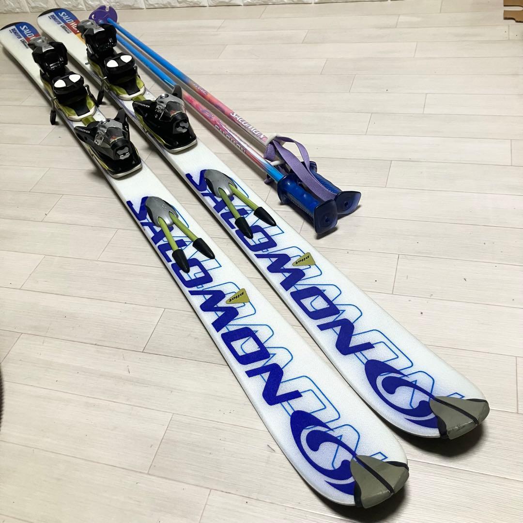 良品】SALOMON DEMO8P3サロモン スキー160/ケース.ストック付 - メルカリ