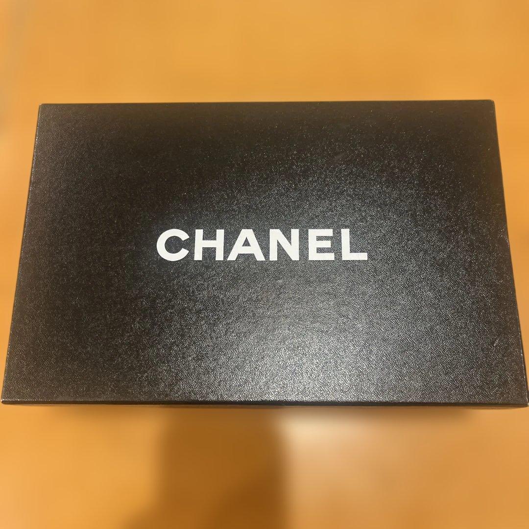 CHANEL レザーリボンミュール レッド サンダル 39 - メルカリ