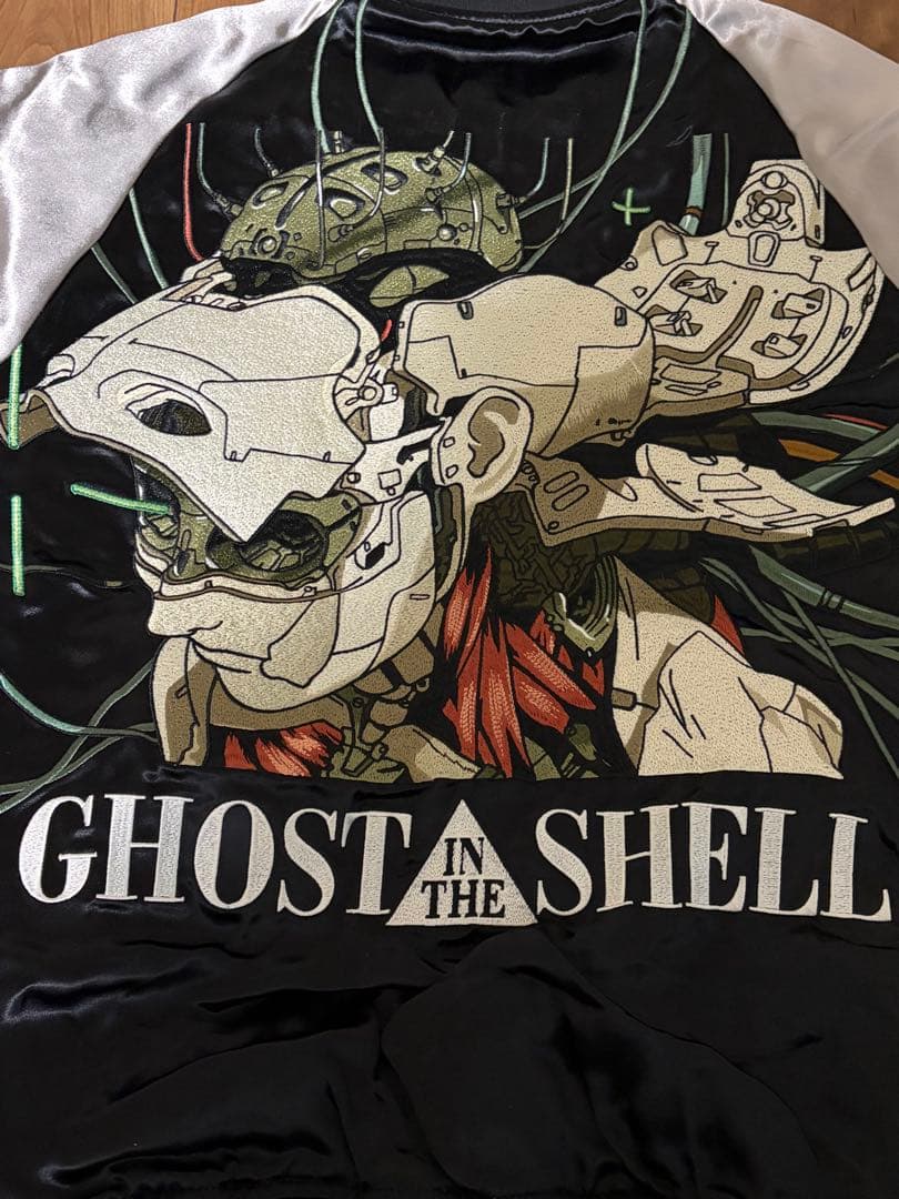 絡繰魂 × Ghost in the Shell リバーシブル スカジャン - メルカリ