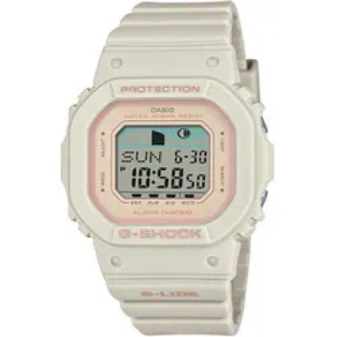 GLX-S5600-7JF G-SHOCK オフホワイト Casio G-shock GLX-5600-7JF G-lide Tide & Moon Data World Time