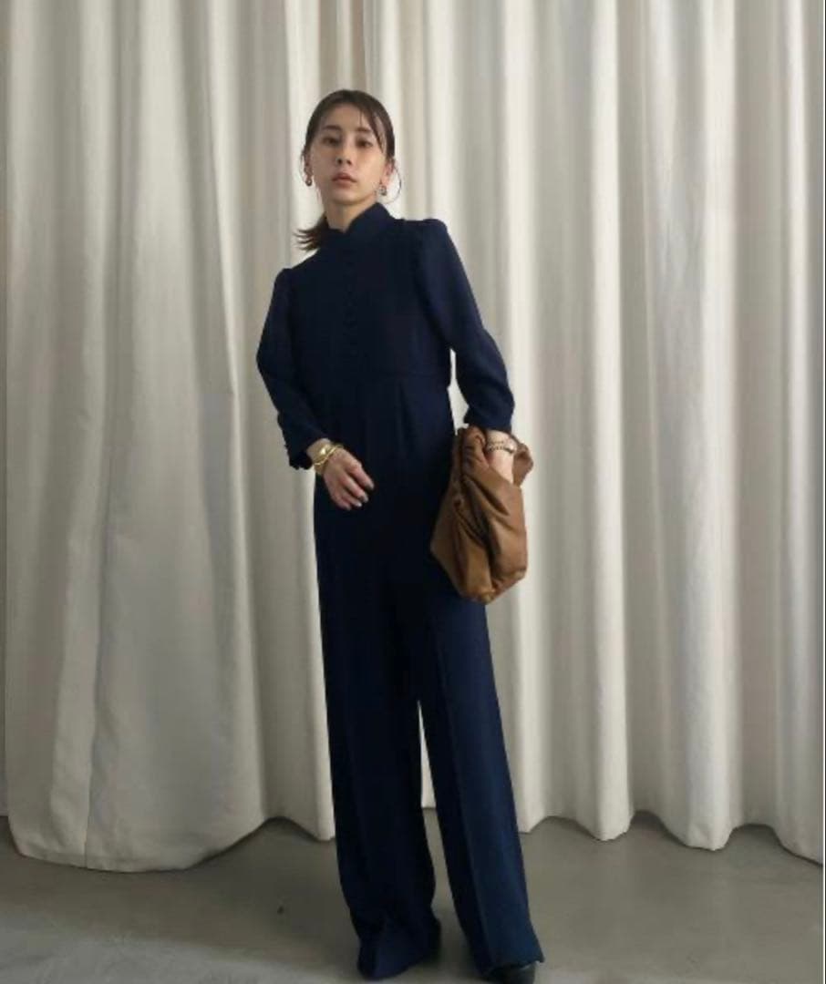 Ameri　パンツドレス Ameri（アメリ）の「BILLIE OVERLAP ROMPERS（パンツドレス）」 - WEAR