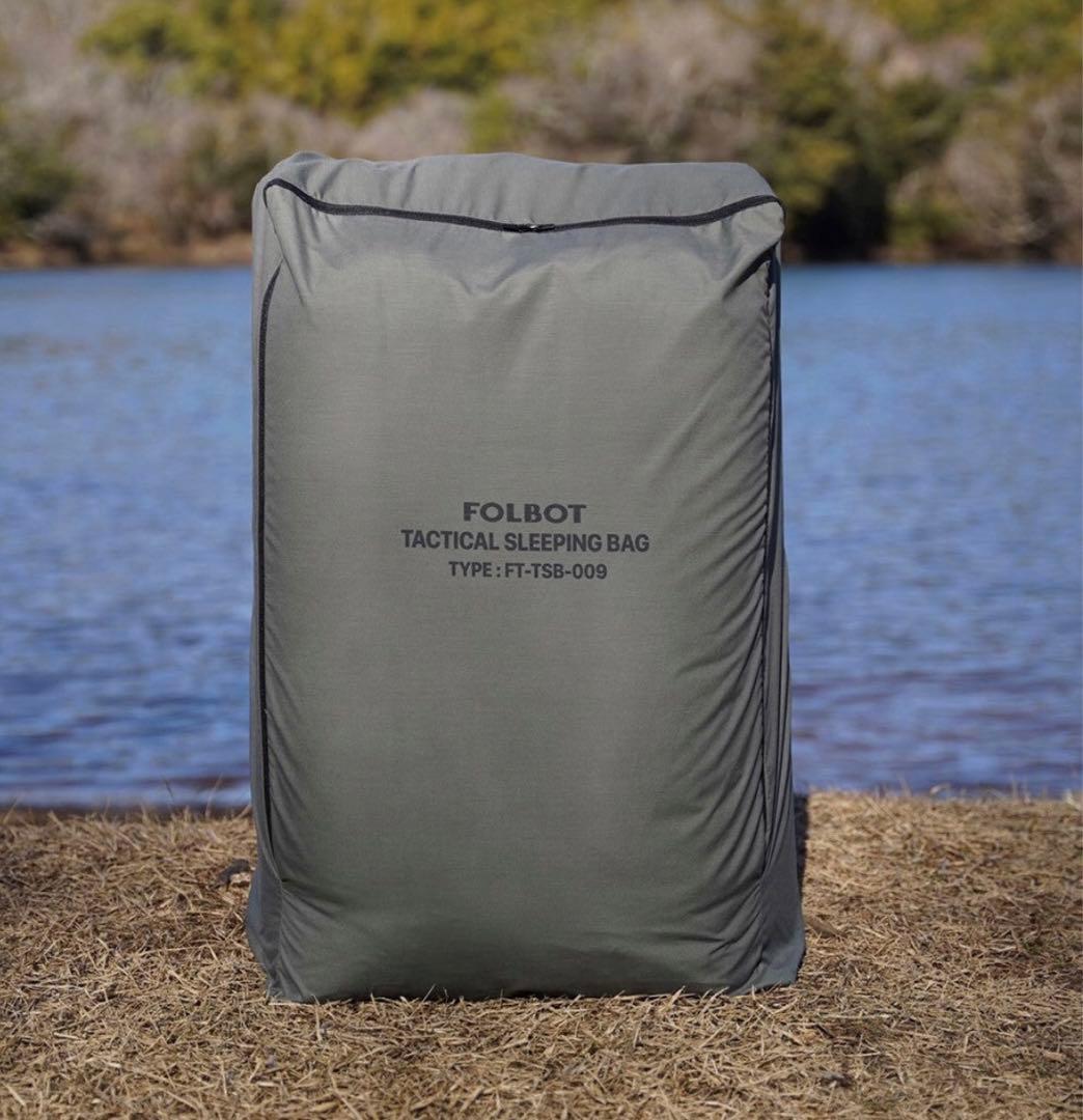 FOLBOT：フォルボット タクティカルスリーピングバッグ FOLBOT】TACTICAL SLEEPING BAG フォルボット タクティカル