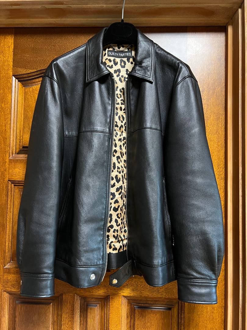 WACKOMARIA ワコマリア　レザーシングルライダース WACKO MARIA(ワコマリア) SINGLE RIDERS LEATHER JACKET ( TYPE-1