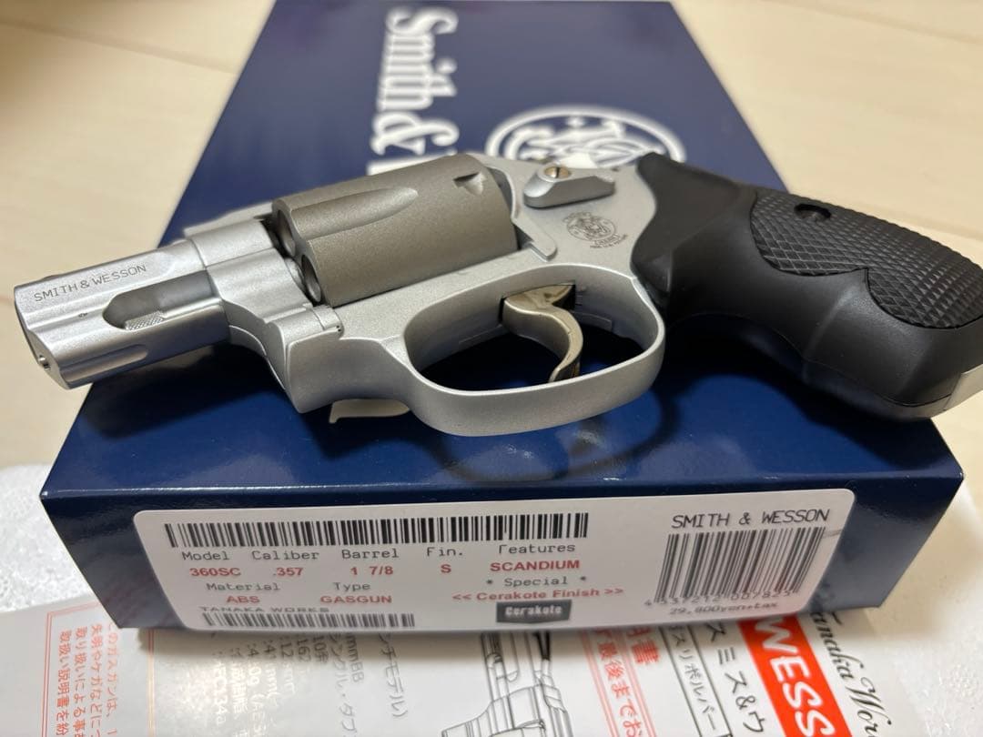 タナカ/ S&W M360 SC .357Magnum ABS＋セラコート - メルカリ