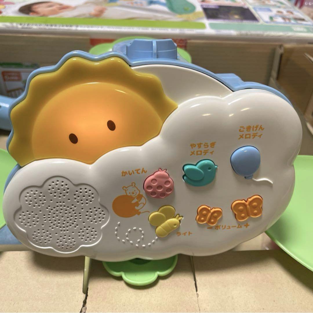 美品❤︎ くまのプーさん えらべる回転6WAY ジムにへんしんメリー