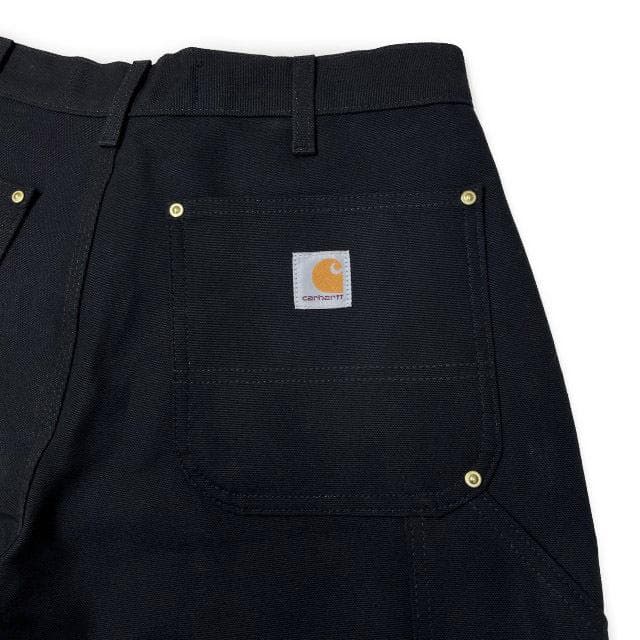カーハート ワークパンツ US購入 ダブルニー(34×28)黒 181218 - メルカリ