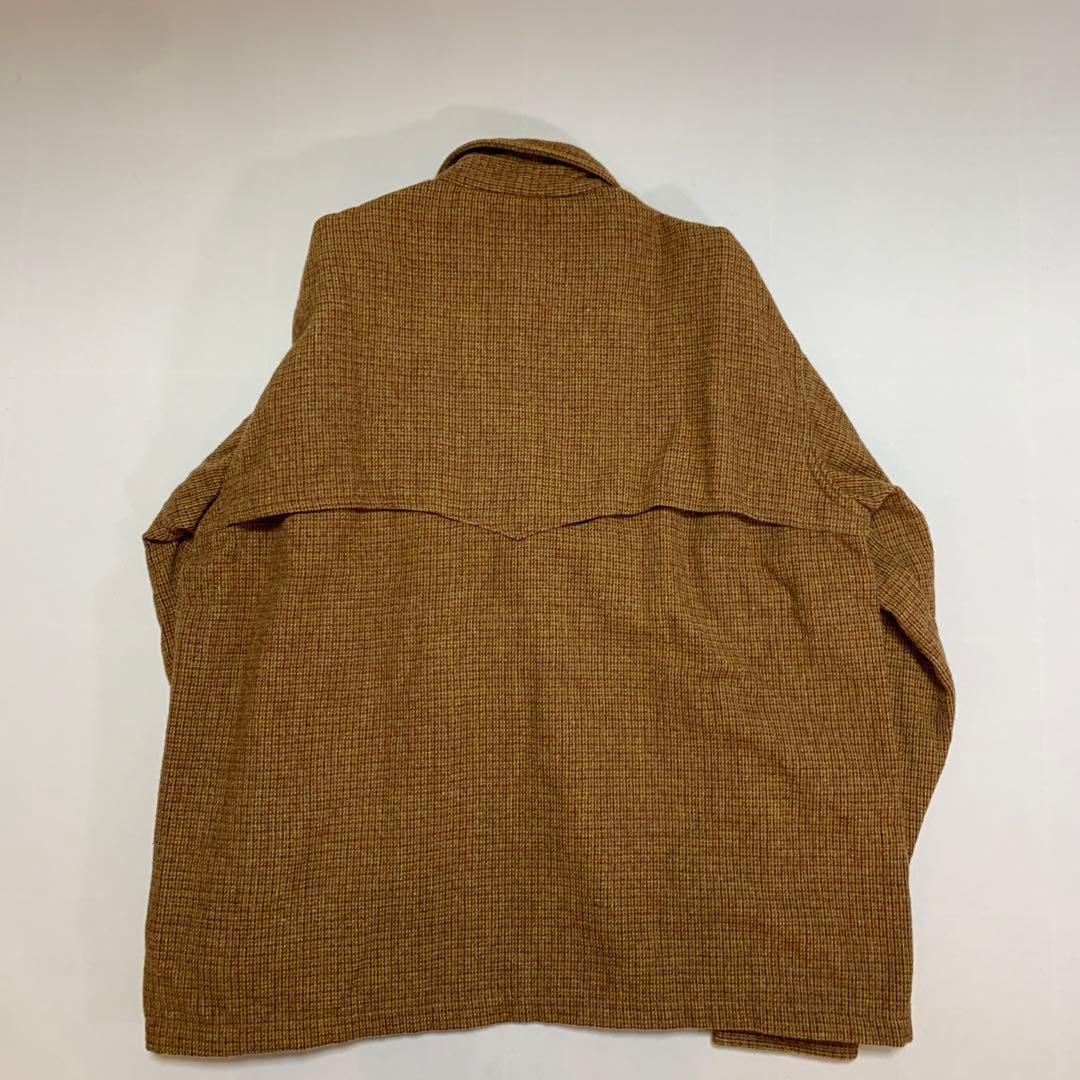 70s Woolrich vintage ウール レザー ジャケット polo - メルカリ