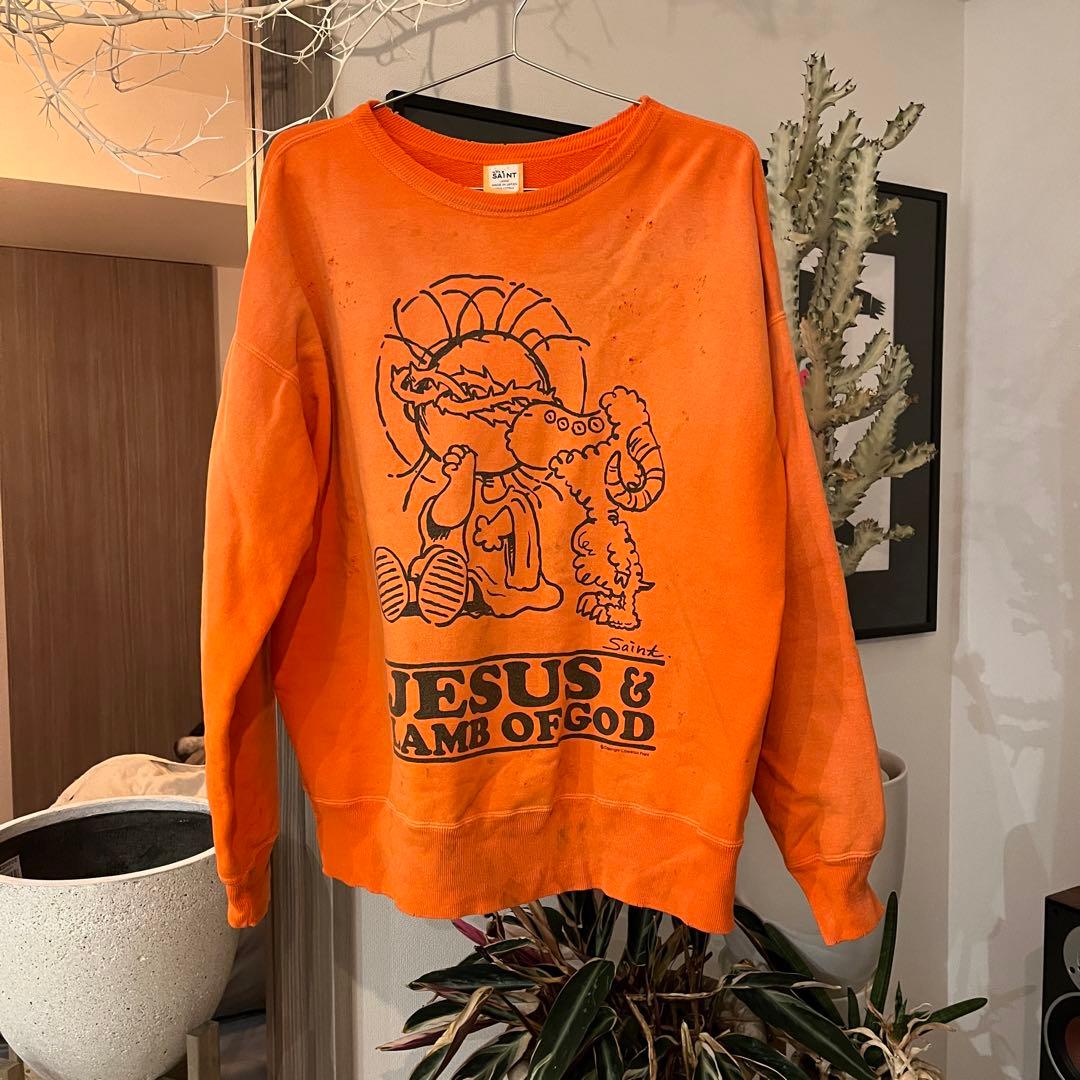SAINT MICHAEL セントマイケル スウェットスヌーピー パロディー