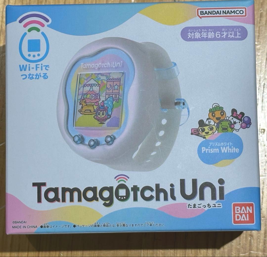 未開封品】たまごっちユニ プリズムホワイトTamagotchi - メルカリ