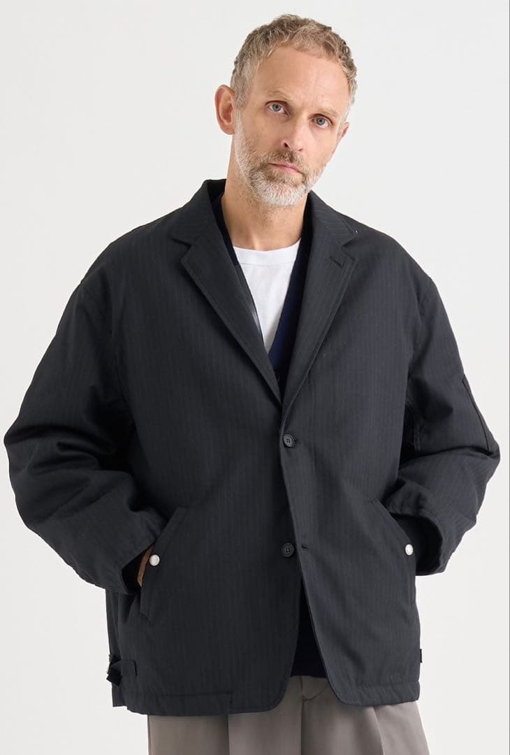 COMME des GARCONS HOMME ウールエステルヘリンボーンJKT - メルカリ