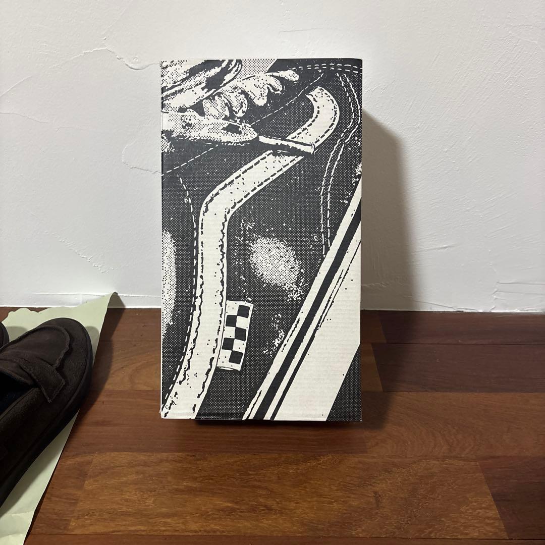 27.5cm VANS バンズ スエード ローファー ダークブラウン