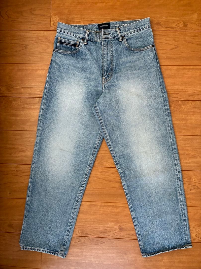パンツ 25SS DESCENDANT 1995 DENIM TROUSERSBAGGY DESCENDANT (ディセンダント) / 1995 DENIM TROUSERS BAGGY HARD WASH