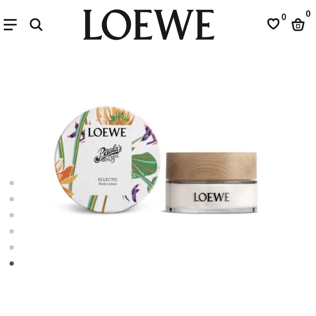 【新品未使用】ロエベ　ボディローション100ml フレッシュな香り LOEWE ロエベ オレガノ ボディローション (LOEWE
