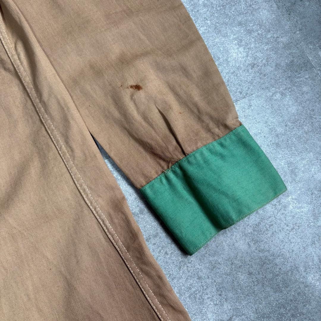 30s Pool's チェンジボタン ショップコート ダスター アトリエコート