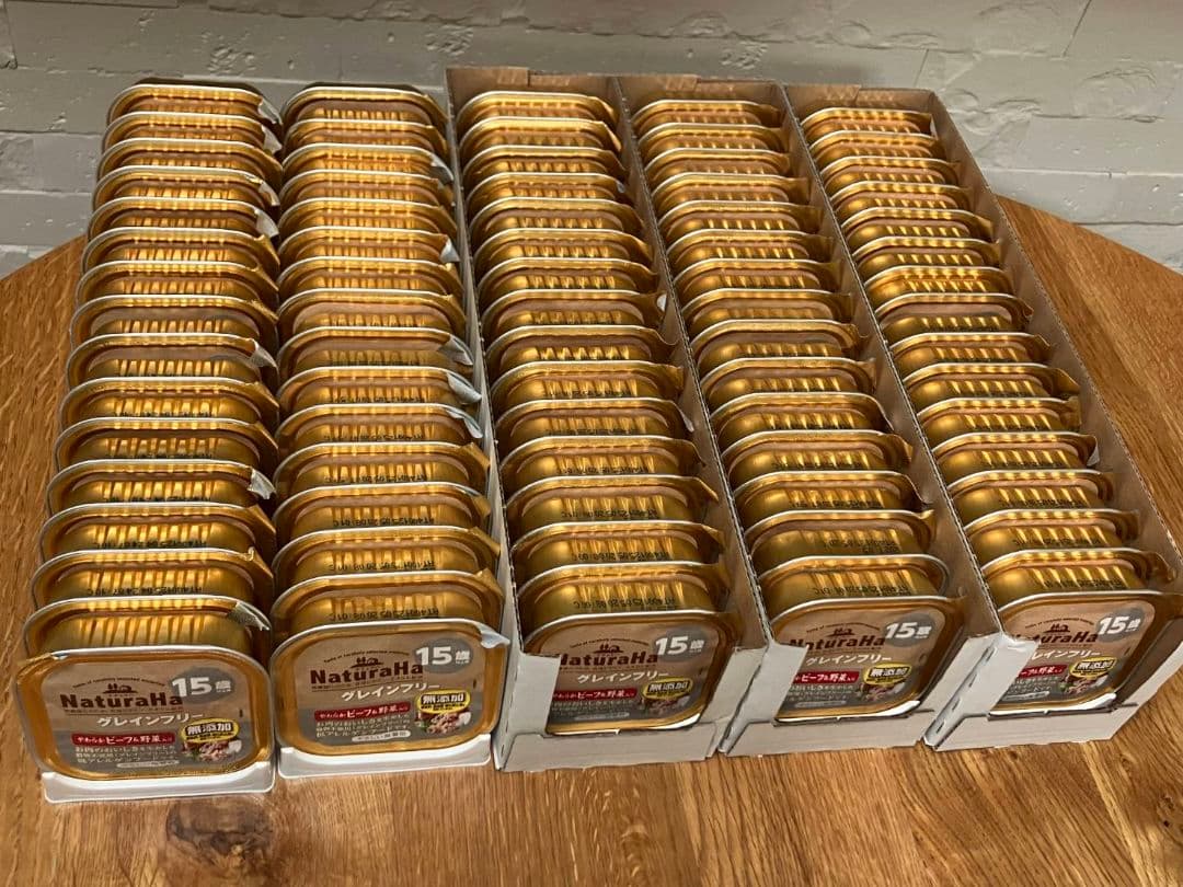 【１月限定　最終価格】NaturaHa ウェットフード 100g 80個セット 1月限定 最終価格】NaturaHa ウェットフード 100g 80個セット