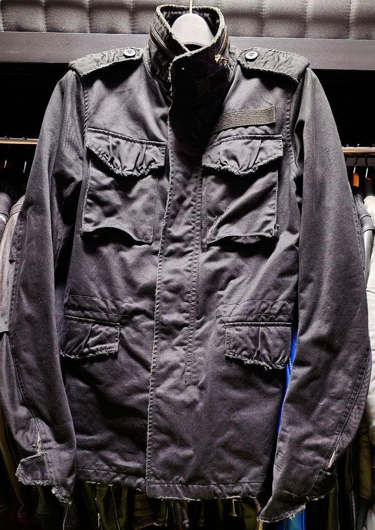 ☆wjk M66 ミリタリージャケット デストロイコットンツイル S 美品