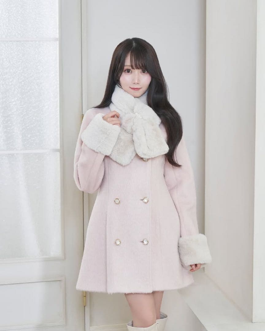 ロゼミューズ コート tippet muffler set coat - メルカリ