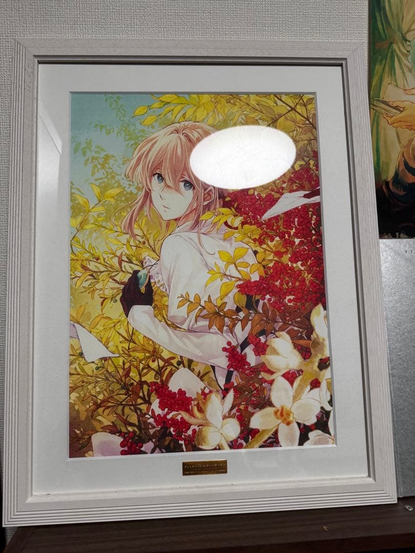 ヴァイオレットエヴァーガーデン 額装アート＋おまけ ヴァイオレット・エヴァーガーデン 額装アート 【京アニ限定生産品