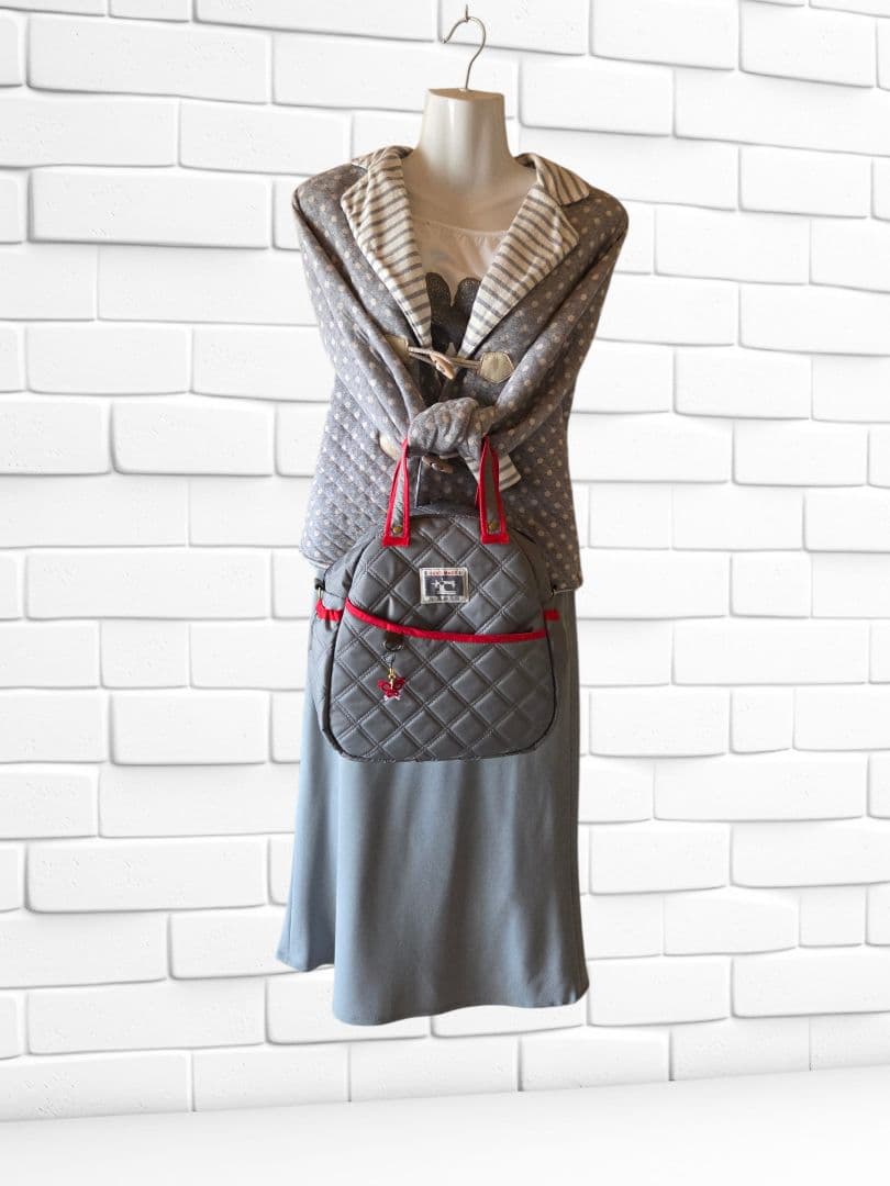 3way リュック(M) ナイロンオックスキルト ハンドメイド