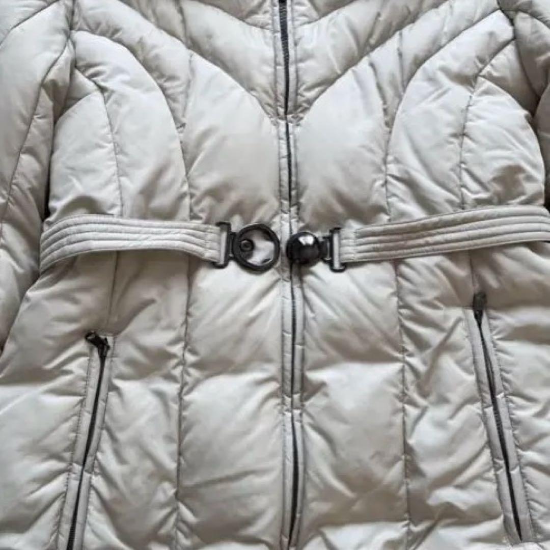 MaxMara ダウンジャケット コート フード ファー ベルト付き 42 L
