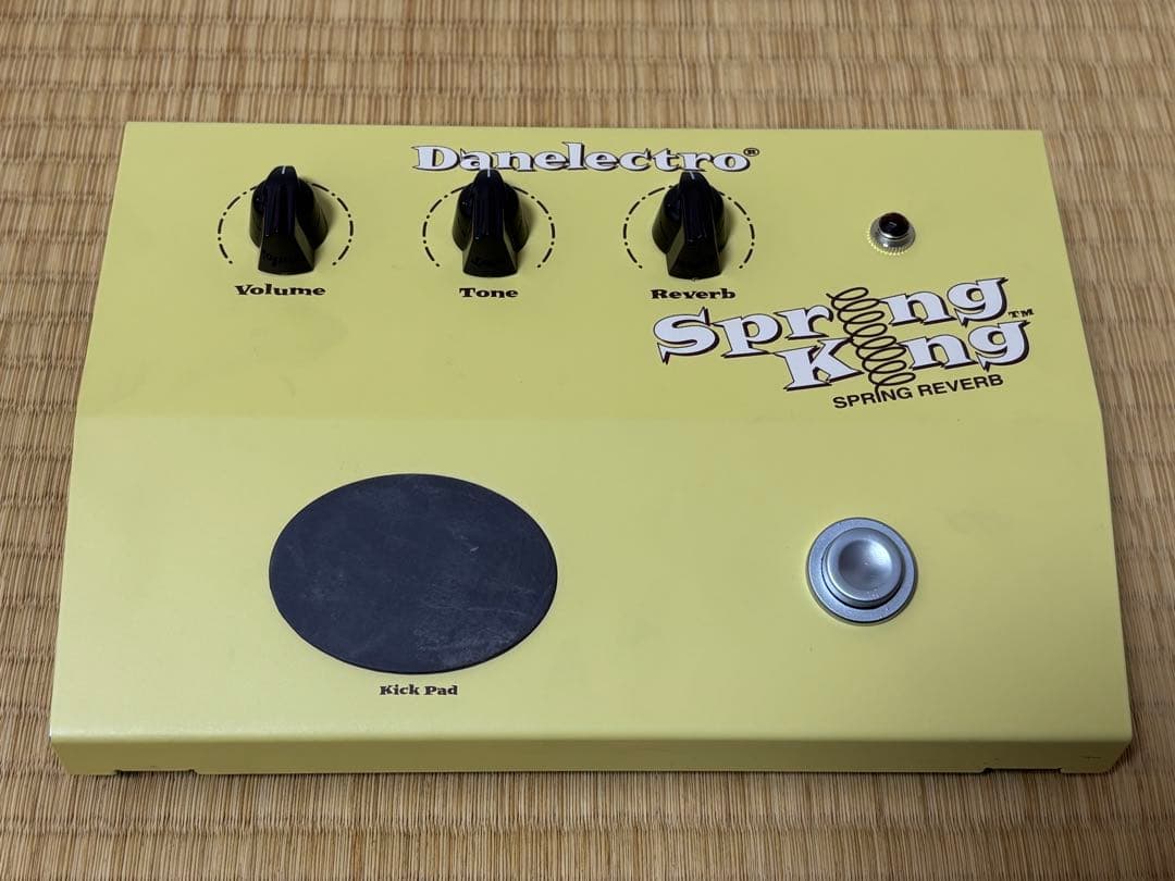 ジャンク Danelectro Spring King スプリングリバーブ Amazon | DANELECTRO エフェクター スプリングリバーブ SPRING KING