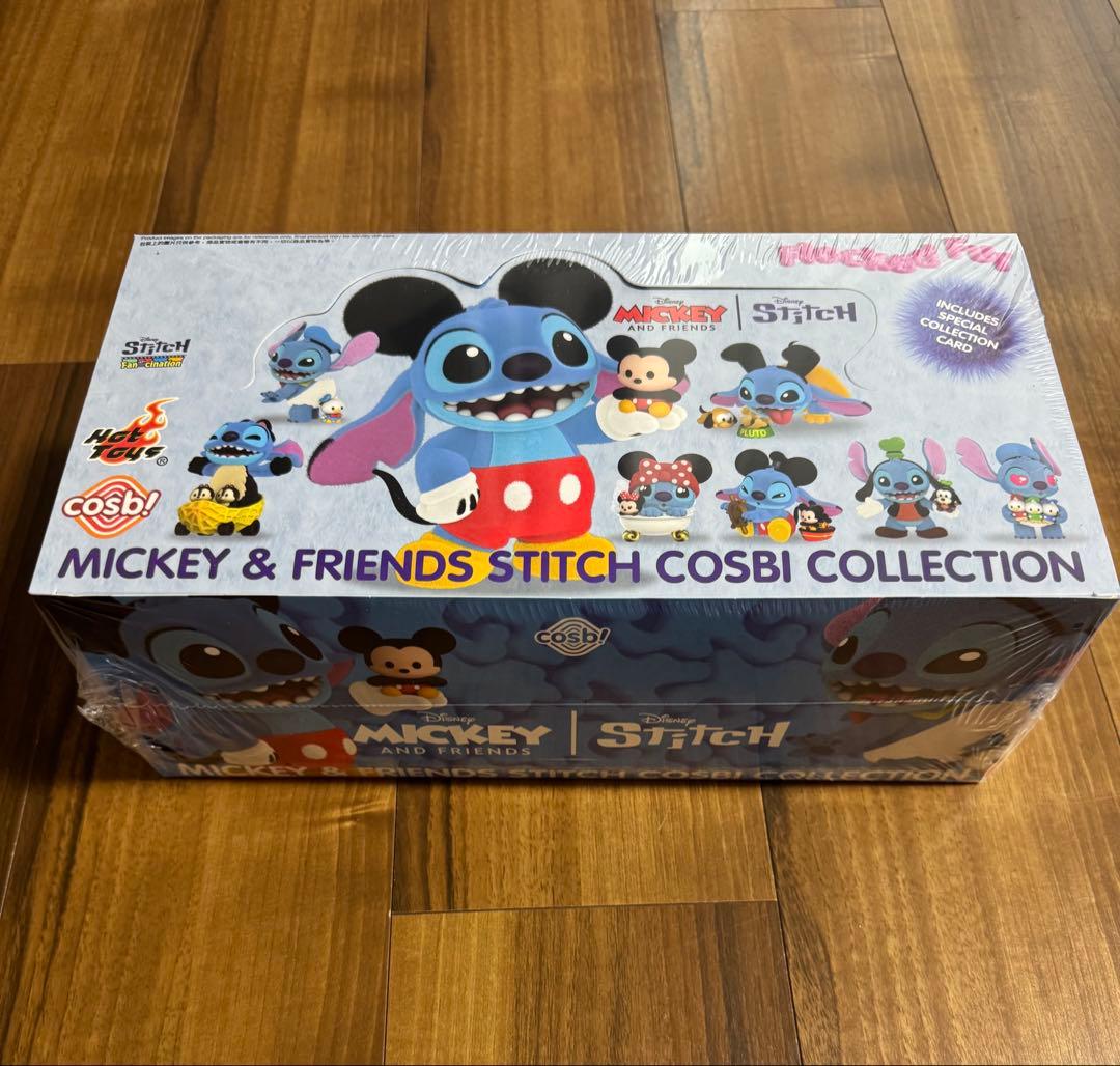 ホットトイズ コスビ フィギュア スティッチ ミッキー 未開封 1BOX8個入り ミッキー＆フレンズになりきったスティッチがかわいい！ホットトイズ