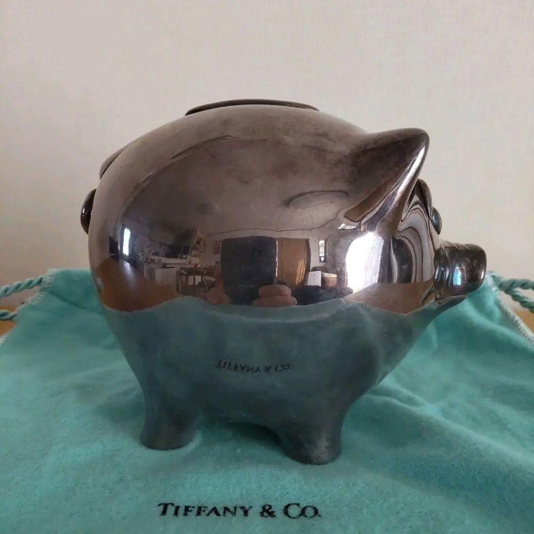 激レア！ Tiffany ティファニー ブタの貯金箱 シルバー925 - メルカリ