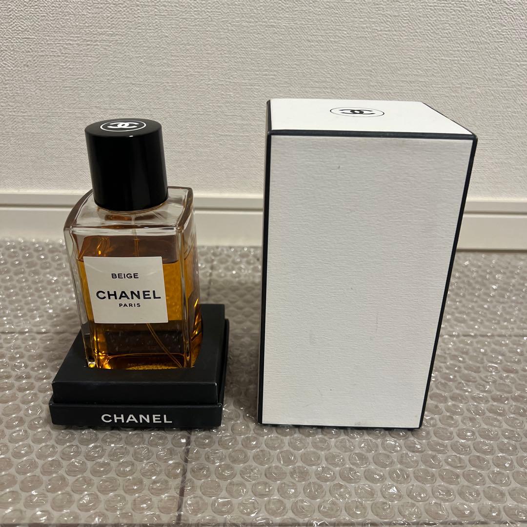 香水　CHANEL ベージュ　200ml 試してみた】ベージュ パルファム - レ ゼクスクルジフ ドゥ シャネル