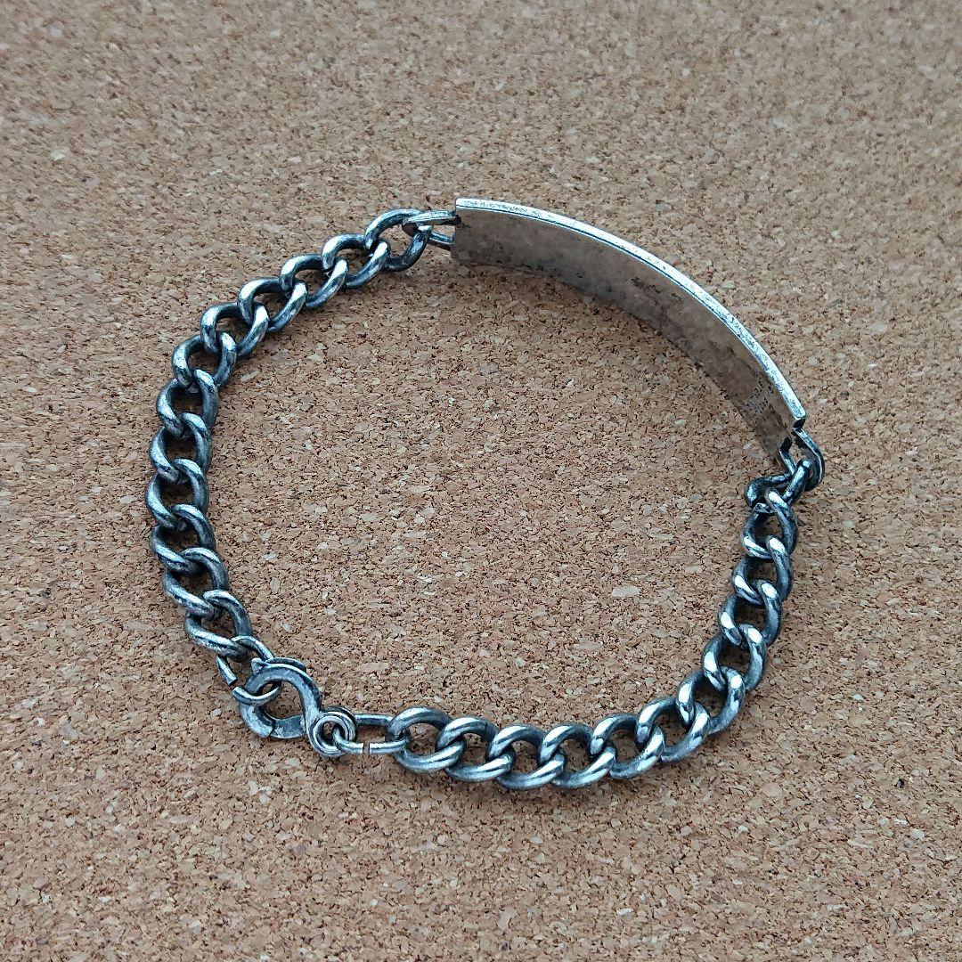 WW2 1940s IDブレスレット sterling シルバー スイートハート - メルカリ
