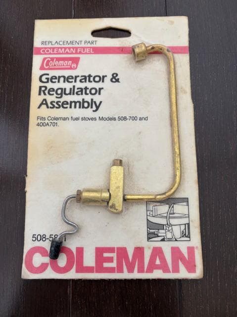 コールマン400ストーブ用2レバー仕様ジェネレーター508-5891【未使用品】 コールマン508-5891（400-5891）2レバージェネレーターの価格推移