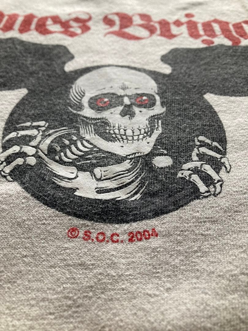 パウエルPowell peralta ボーンズ ロンtリッパー ロングスリーブ