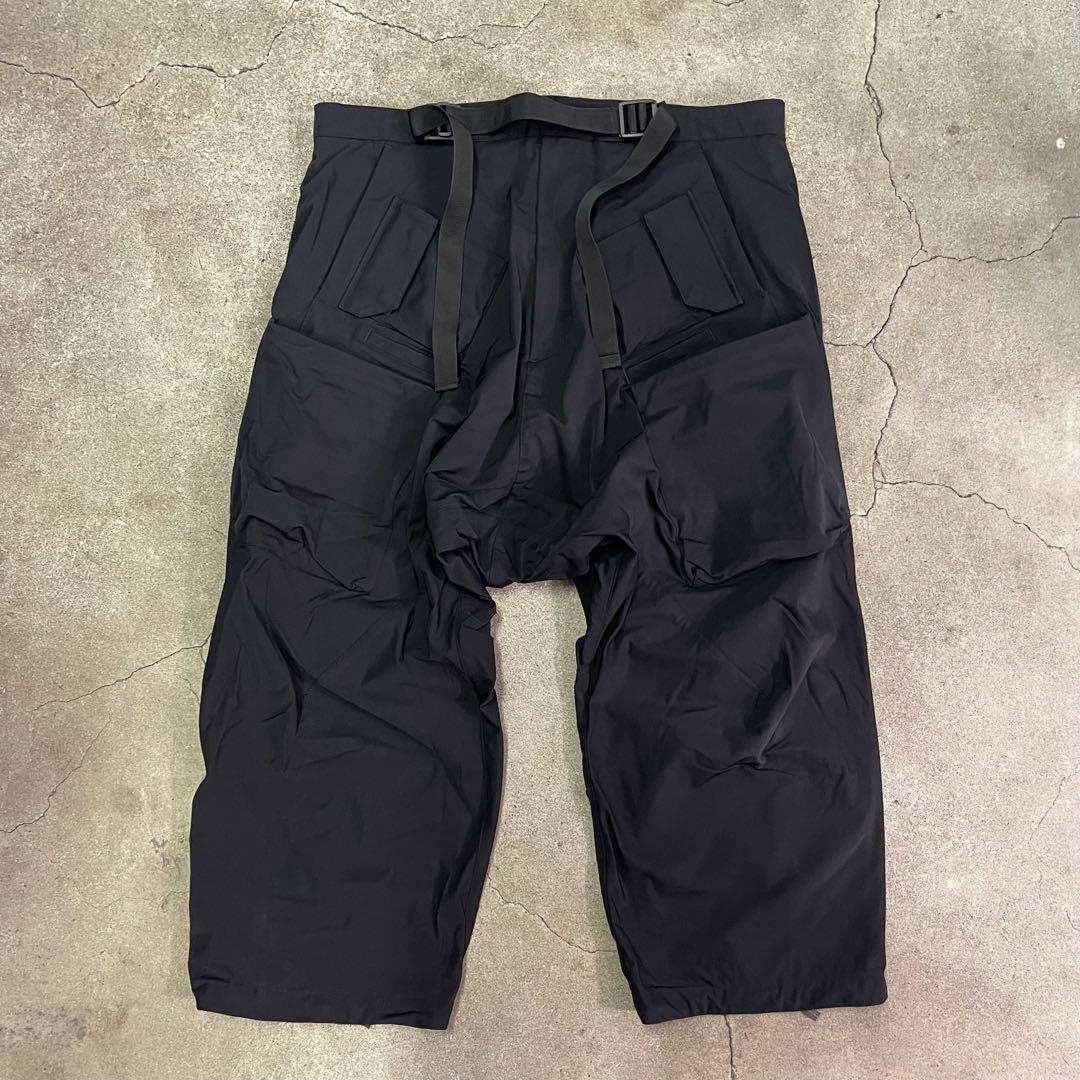 パンツ ACRONYM SCHOELLER 3XDRY DRYSKIN(205g/sm) ACRONYM Ultrawide Cargo Trousers Schoeller Dryskin+3xDry （Black
