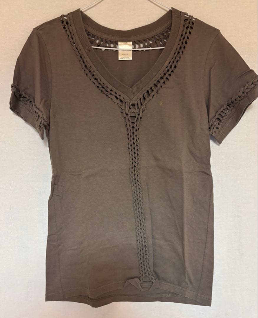 NUMBER (N)INE編み込みTシャツ NANO universe（ナノユニバース）の「n(n) by NUMBER (N)INE（エヌエヌ