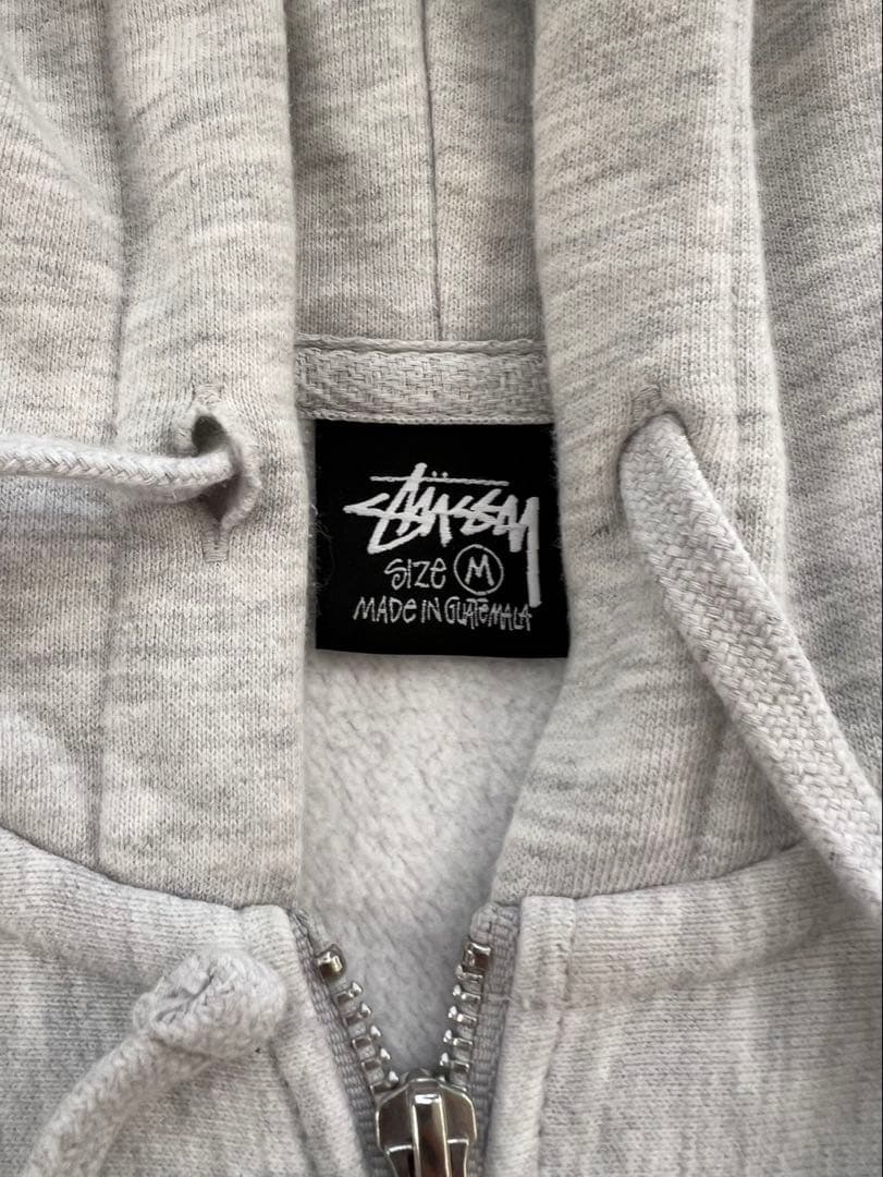 stussy ステューシー VENUS ZIP HOODIE グレー (希少) - メルカリ