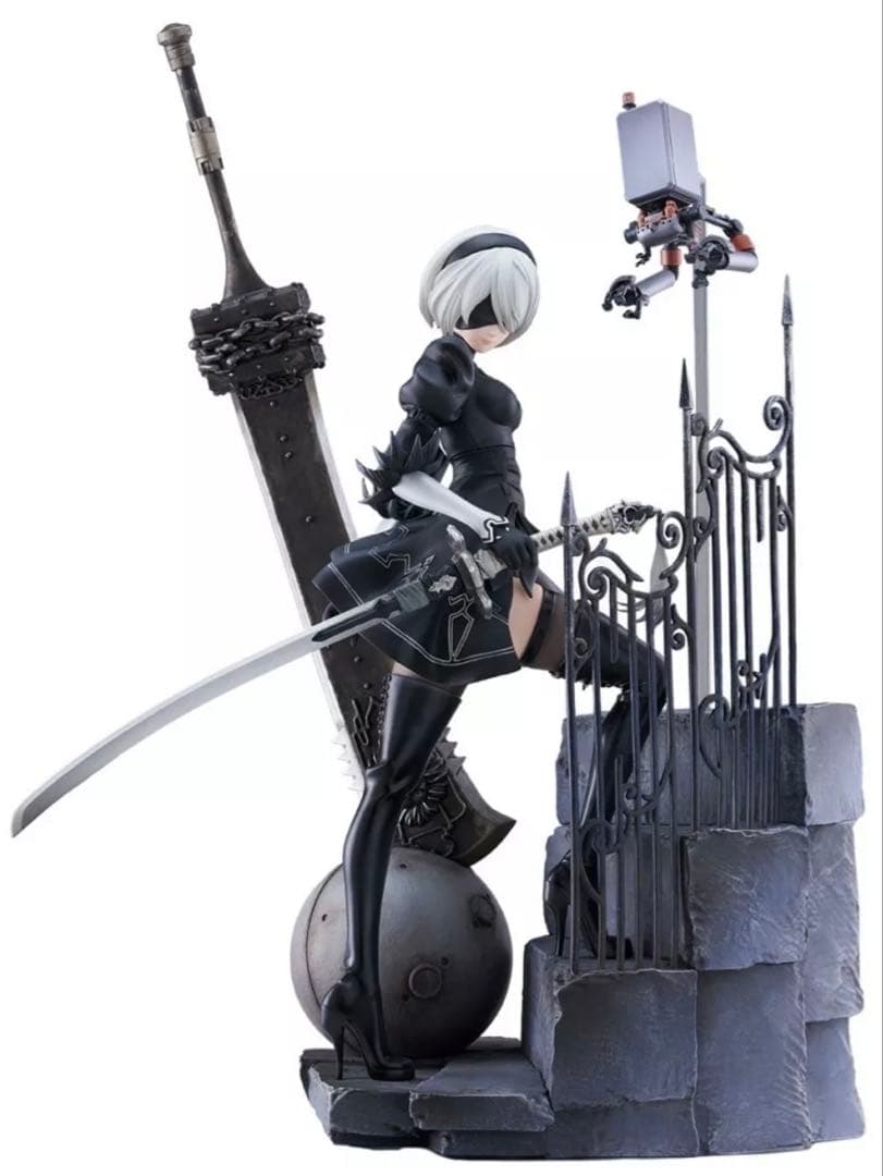2B (ヨルハ二号B型)-探索-「NieR：Automata Ver1.1a」 NieR：Automata Ver1.1a 2B(ヨルハ二号B型) 1/4 完成品フィギュア