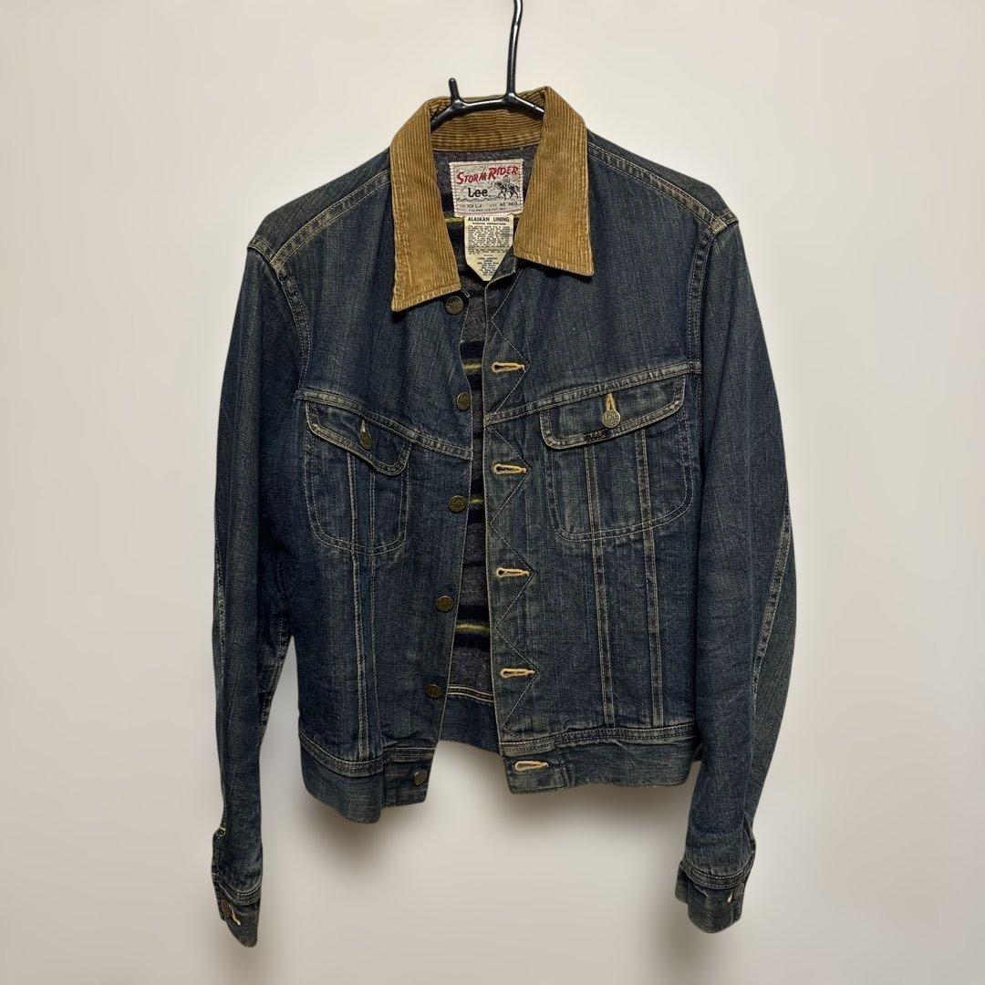 Lee Storm Rider Gジャン 43 REG 楽天市場】90s ☆ LEE STORM RIDER デニム ジャケット メンズ L 程/ 90