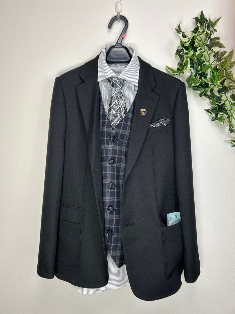 CHOPIN　スリーピース スーツ 7点セット 170 男の子 卒業式　結婚式 CHOPIN（ショパン） 卒業式 男の子スーツ 男の子 7点セット 服装