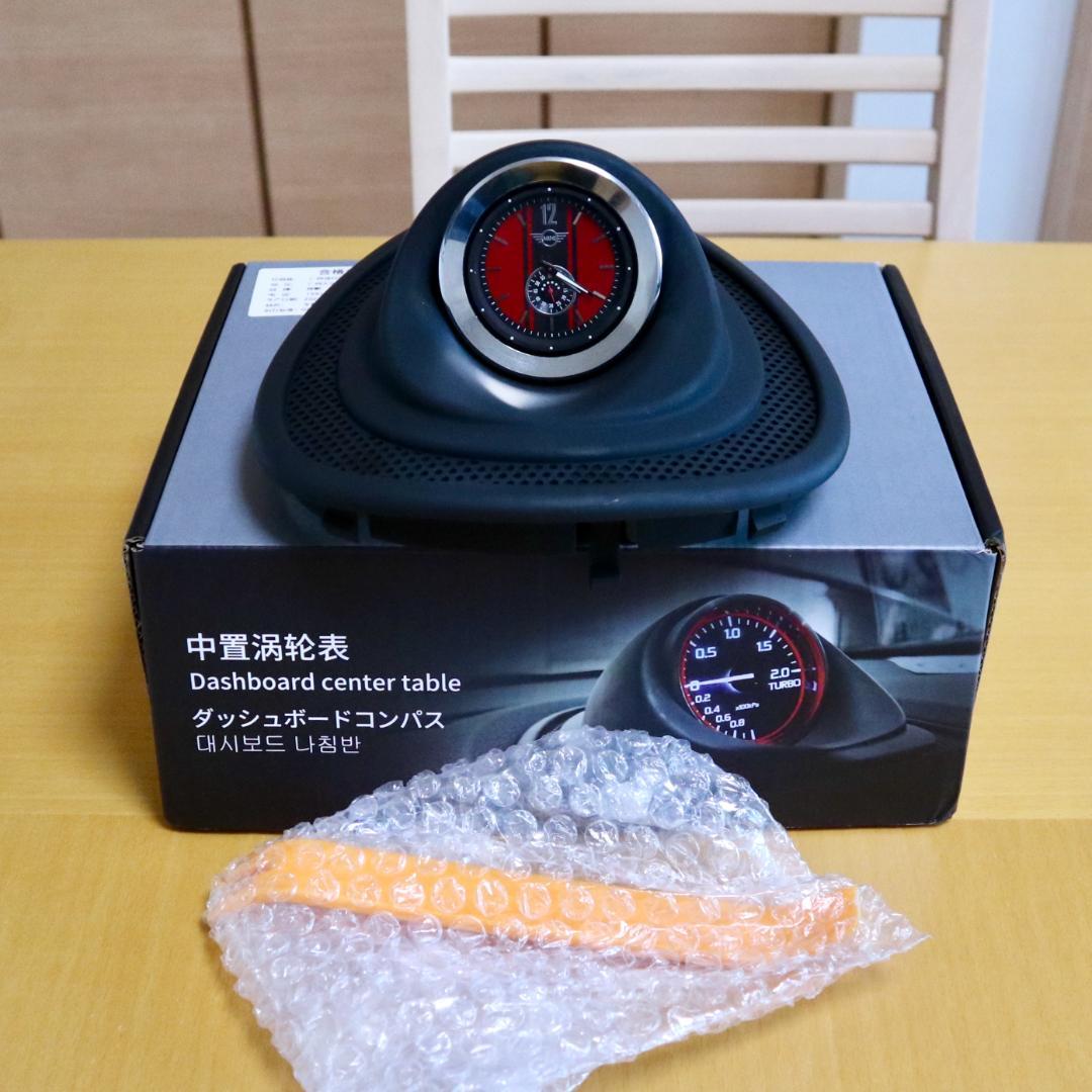 ☆MINI F型・ポルシェ風のダッシュボード・アナログ時計☆ - メルカリ