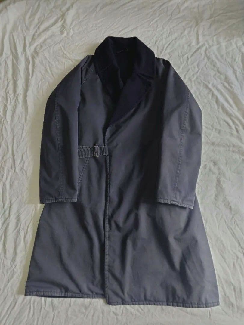 希少サイズ2⬛︎comoliコモリ16AW タイロッケンコート COMOLI(コモリ) 16AWタイロッケンコート ブラック サイズ 0｜【公式