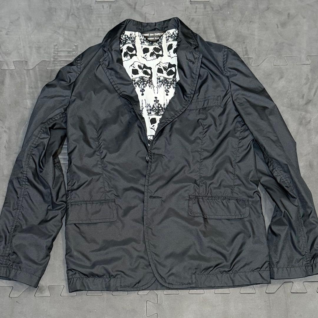 COMME des GARCONS HOMME PLUS リバーシブルジャケット COMME des GARCONS HOMME リバーシブルノーカラージャケット