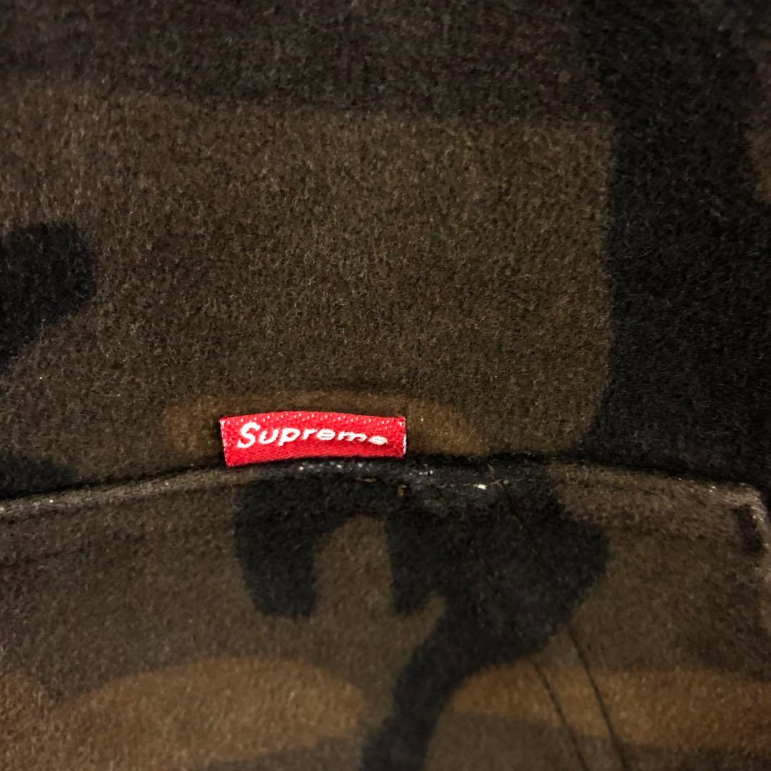 supreme moleskin hooded jacket XL camo - メルカリ